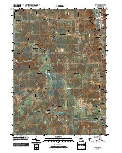 Warsaw New York Historical topographic map, 1:24000 scale, 7.5 X 7.5 Minute, Year 2010