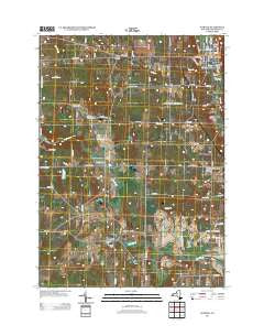 Warsaw New York Historical topographic map, 1:24000 scale, 7.5 X 7.5 Minute, Year 2013