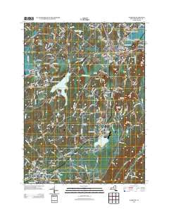 Warwick New York Historical topographic map, 1:24000 scale, 7.5 X 7.5 Minute, Year 2013