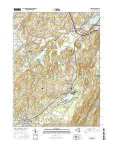 Warwick New York Current topographic map, 1:24000 scale, 7.5 X 7.5 Minute, Year 2016