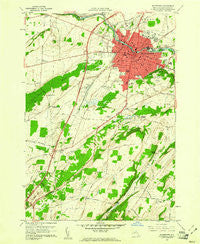Watertown New York Historical topographic map, 1:24000 scale, 7.5 X 7.5 Minute, Year 1959