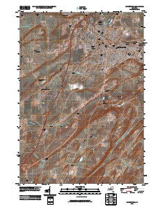 Watertown New York Historical topographic map, 1:24000 scale, 7.5 X 7.5 Minute, Year 2010