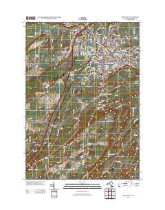 Watertown New York Historical topographic map, 1:24000 scale, 7.5 X 7.5 Minute, Year 2013