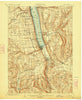 Watkins New York Historical topographic map, 1:62500 scale, 15 X 15 Minute, Year 1901