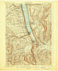Watkins New York Historical topographic map, 1:62500 scale, 15 X 15 Minute, Year 1901