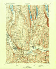 Wayland New York Historical topographic map, 1:62500 scale, 15 X 15 Minute, Year 1902