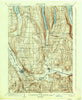 Wayland New York Historical topographic map, 1:62500 scale, 15 X 15 Minute, Year 1904