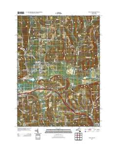Wayland New York Historical topographic map, 1:24000 scale, 7.5 X 7.5 Minute, Year 2013