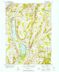 Wayne New York Historical topographic map, 1:24000 scale, 7.5 X 7.5 Minute, Year 1953