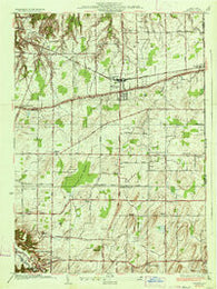 Webster New York Historical topographic map, 1:24000 scale, 7.5 X 7.5 Minute, Year 1934