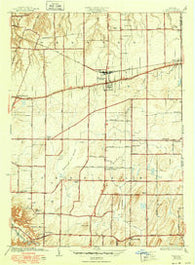 Webster New York Historical topographic map, 1:24000 scale, 7.5 X 7.5 Minute, Year 1934