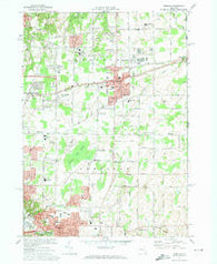 Webster New York Historical topographic map, 1:24000 scale, 7.5 X 7.5 Minute, Year 1971