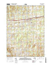 Webster New York Current topographic map, 1:24000 scale, 7.5 X 7.5 Minute, Year 2016