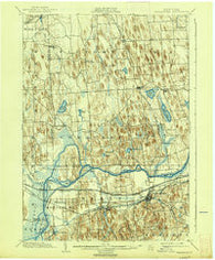 Weedsport New York Historical topographic map, 1:62500 scale, 15 X 15 Minute, Year 1902