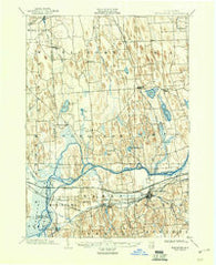 Weedsport New York Historical topographic map, 1:62500 scale, 15 X 15 Minute, Year 1902