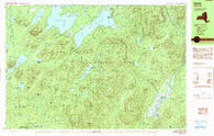 Wells New York Historical topographic map, 1:25000 scale, 7.5 X 15 Minute, Year 1990