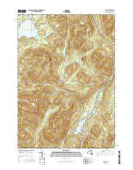 Wells New York Current topographic map, 1:24000 scale, 7.5 X 7.5 Minute, Year 2016