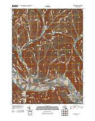 Wellsburg New York Historical topographic map, 1:24000 scale, 7.5 X 7.5 Minute, Year 2010