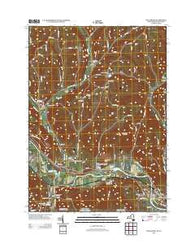 Wellsburg New York Historical topographic map, 1:24000 scale, 7.5 X 7.5 Minute, Year 2013