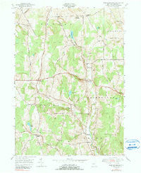 West Bainbridge New York Historical topographic map, 1:24000 scale, 7.5 X 7.5 Minute, Year 1949