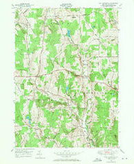 West Bainbridge New York Historical topographic map, 1:24000 scale, 7.5 X 7.5 Minute, Year 1949