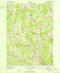 West Bainbridge New York Historical topographic map, 1:24000 scale, 7.5 X 7.5 Minute, Year 1951