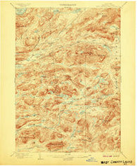 West Canada Lakes New York Historical topographic map, 1:62500 scale, 15 X 15 Minute, Year 1903