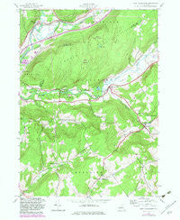 West Davenport New York Historical topographic map, 1:24000 scale, 7.5 X 7.5 Minute, Year 1943