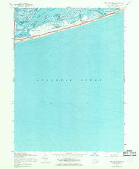 West Gilgo Beach New York Historical topographic map, 1:24000 scale, 7.5 X 7.5 Minute, Year 1967