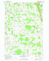 West Groton New York Historical topographic map, 1:24000 scale, 7.5 X 7.5 Minute, Year 1970