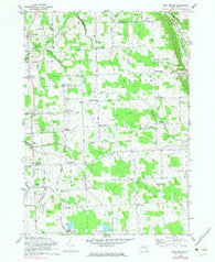 West Groton New York Historical topographic map, 1:24000 scale, 7.5 X 7.5 Minute, Year 1970