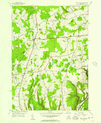 West Leyden New York Historical topographic map, 1:24000 scale, 7.5 X 7.5 Minute, Year 1955