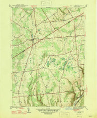 West Leyden New York Historical topographic map, 1:31680 scale, 7.5 X 7.5 Minute, Year 1947