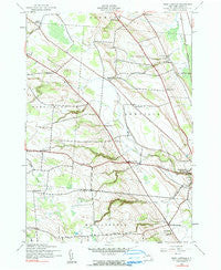 West Lowville New York Historical topographic map, 1:24000 scale, 7.5 X 7.5 Minute, Year 1943