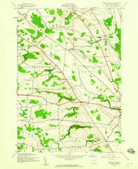 West Lowville New York Historical topographic map, 1:24000 scale, 7.5 X 7.5 Minute, Year 1943