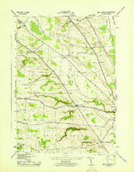 West Lowville New York Historical topographic map, 1:31680 scale, 7.5 X 7.5 Minute, Year 1943