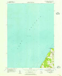 West Ninemile Point New York Historical topographic map, 1:24000 scale, 7.5 X 7.5 Minute, Year 1954