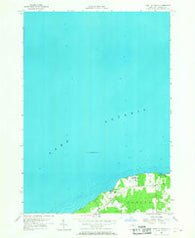 West Of Texas New York Historical topographic map, 1:24000 scale, 7.5 X 7.5 Minute, Year 1955