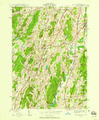 West Pawlet Vermont Historical topographic map, 1:24000 scale, 7.5 X 7.5 Minute, Year 1944