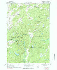 West Pierrepont New York Historical topographic map, 1:24000 scale, 7.5 X 7.5 Minute, Year 1969