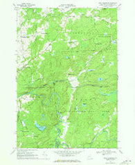 West Pierrepont New York Historical topographic map, 1:24000 scale, 7.5 X 7.5 Minute, Year 1969