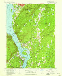 West Point New York Historical topographic map, 1:24000 scale, 7.5 X 7.5 Minute, Year 1957