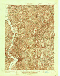 West Point New York Historical topographic map, 1:48000 scale, 15 X 15 Minute, Year 1936