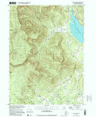 West Shokan New York Historical topographic map, 1:24000 scale, 7.5 X 7.5 Minute, Year 1997