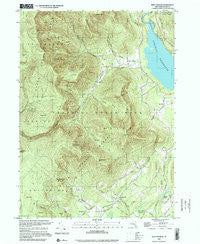 West Shokan New York Historical topographic map, 1:24000 scale, 7.5 X 7.5 Minute, Year 1997