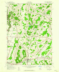 West Winfield New York Historical topographic map, 1:24000 scale, 7.5 X 7.5 Minute, Year 1943