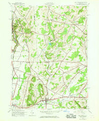 West Winfield New York Historical topographic map, 1:24000 scale, 7.5 X 7.5 Minute, Year 1943