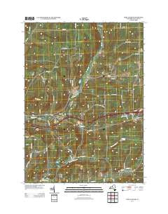West Almond New York Historical topographic map, 1:24000 scale, 7.5 X 7.5 Minute, Year 2013