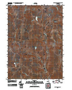 West Bainbridge New York Historical topographic map, 1:24000 scale, 7.5 X 7.5 Minute, Year 2010