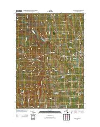West Chazy New York Historical topographic map, 1:24000 scale, 7.5 X 7.5 Minute, Year 2013